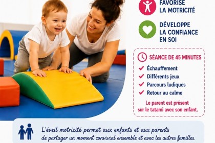 Nouvelle activité! Eveil motricité!