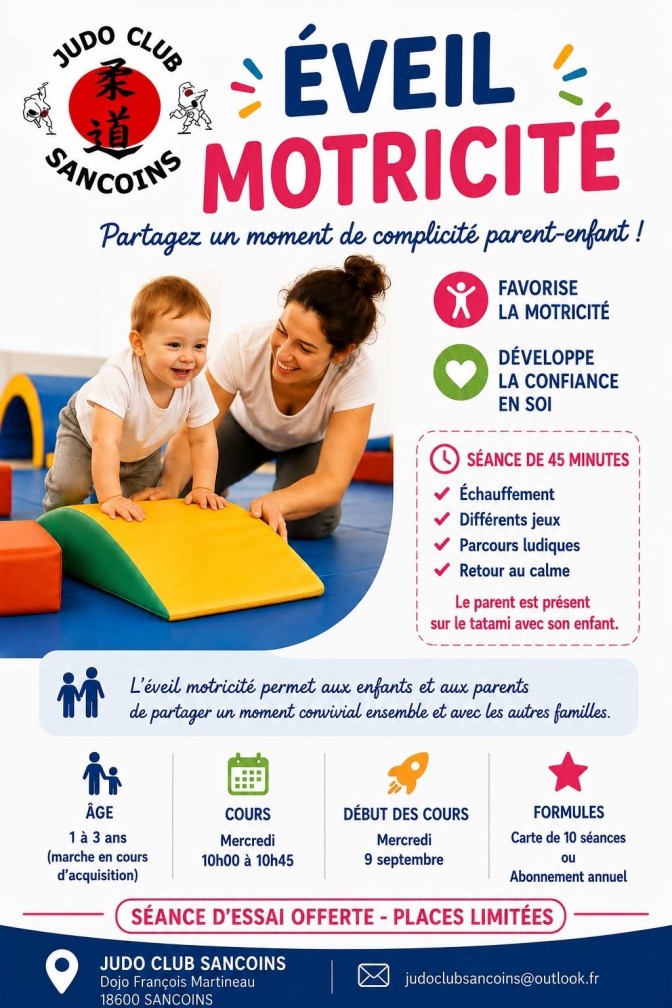 Image de l'actu 'Nouvelle activité! Eveil motricité!'