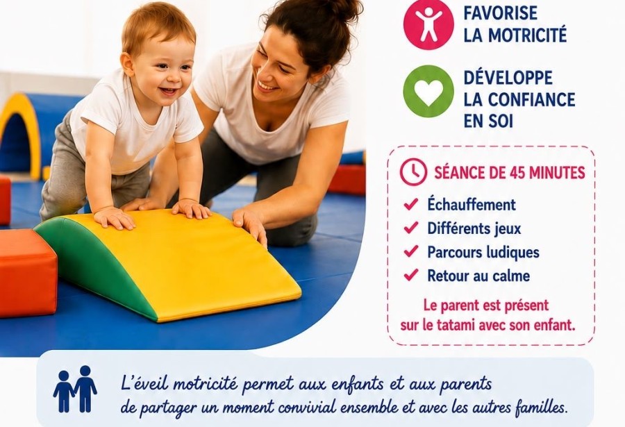 Nouvelle activité! Eveil motricité!